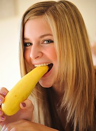 Danielle Loves Her Veggies